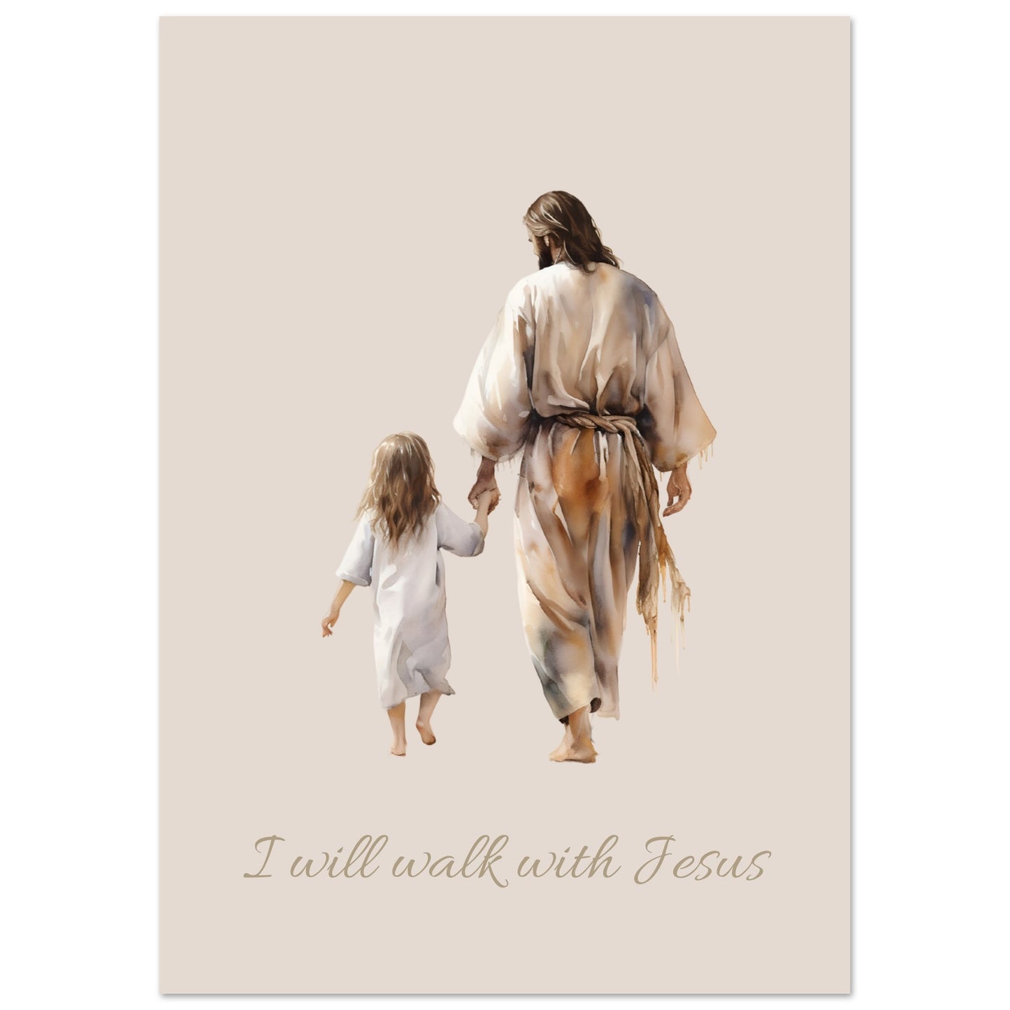 Jesus Poster (Valfri text)